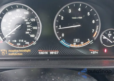 2015 BMW 528I xDrive z USA, uszkodzony, nr VIN WBA5A7C51FD621183